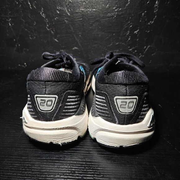 Brooks Ariel '20 Running Shoes Womens Size 8.5B Black Teal Stability 1203151B064 - Picture 3 of 8